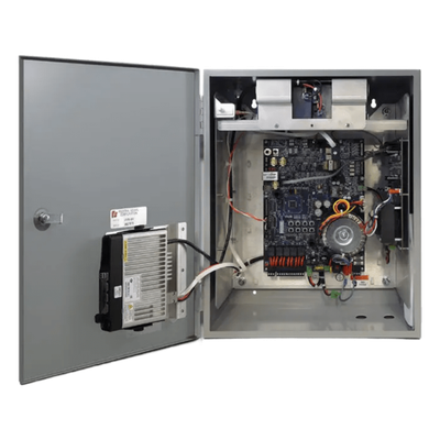 UVRI-B100 - Controlador de Interfaz Remota / 12 VCC / IP Integrado / Amplificador 100W Opcional / Autodiagnóstico / Cifrado 128/256 Bits