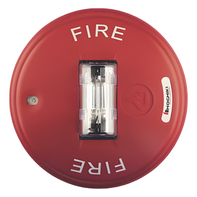 HCS24CR - Estrobo-Sirena de Techo / 15-150 cd / 16-33 VCC / 6" x 2.6" / UL 464 y UL 1971 / Rojo