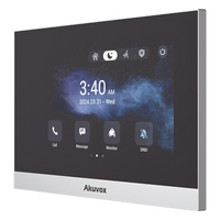 C316W - Monitor IP Android / Pantalla Táctil LCD 7" / Wi-Fi / Bluetooth / PoE / SIP / 8 Entradas de Alarma / 1 Salida de Relé / Gestión en la Nube