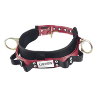 SYSUSC01C - Cinturón de Seguridad para Liniero / Talla 36 / Neopreno Resistente / Nylon 4' Acolchonado / 2 Anillos Tipo D / 4 Compartimentos / ANSI A10.14 y Z359.1