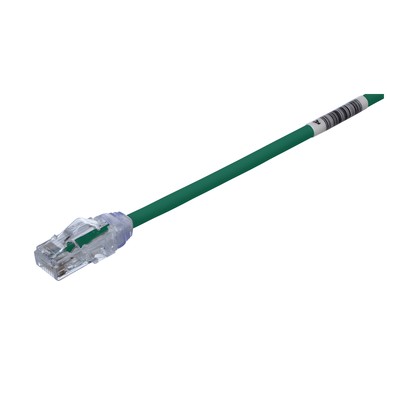 UTP28X20GR - Cable de Parcheo UTP Cat6A / 28AWG Diámetro Reducido / CM-LSZH / 6.1 m (20 ft) / Verde