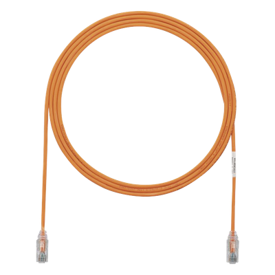 UTP28SP7OR - Cable de Parcheo UTP / Cat6 / 28AWG Diámetro Reducido / 2.13 m (7 pies) / Naranja