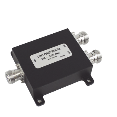 D2-72FE - Divisor de Potencia / 2 Vías / 694-2700 MHz / 50W / PIM -154 dBc / IP67 / 2.28-8.86 pies