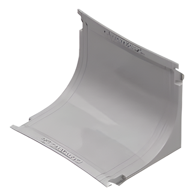 THR40-CVI - Curva vertical interna / Aluminio inyectado SAE 305 / Pintura electrostática 60-100 micras / -20°C a +80°C / 0.130 kg
