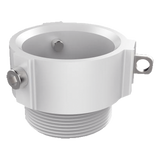 DS-1681ZJ - Adaptador de Montaje para Domo PTZ / Aluminio 6061 / 71×71×45 mm / 138 g / Rosca Interna / Exterior