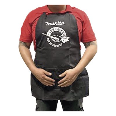 MLMN - Mandil de Lienzo / Algodón 100% / 0.5 kg / Transpirable / Bolsillo Frontal