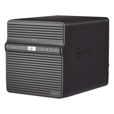 DS420J - Servidor NAS de 4 Bahías / Servicio Nube Gratis (P2P) / Administración Remota y Respaldo Programado