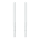 UACC-UK-ULTRA-OMNI-ANTENNA-AO - Par de Antenas Omnidireccionales / Doble Banda / 2.4 GHz 3 dBi / 5 GHz 4 dBi / IPX6 / 6.1 x 0.6 x 0.6 pulgadas