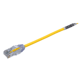 UTP28SP25YL - Cable de Parcheo UTP Cat6 / 28AWG Diámetro Reducido / 7.62 m (25 ft) / 250 MHz / Doble Clasificación CM/LSZH / PoE IEEE 802.3bt