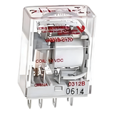 VMD1B-C24A - Relevador Electromecánico SPDT / 15 A / 120-277 VAC / 28 VDC / Bobina 24 V CA / Riel DIN 35 mm / -40 a 55 °C