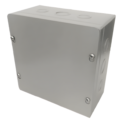 CPM-202010 - Caja de Pase / 20 x 20 x 10 cm (7.87 x 7.87 x 3.94 in) / NEMA 1 / Uso Interior