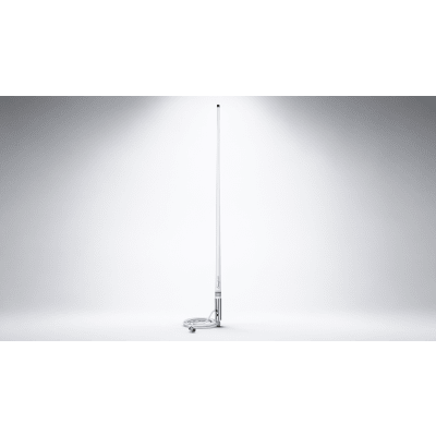 5104 - Antena Marina VHF / 3 dB de Ganancia / 50 W / 1.2 m (3.9 ft) / Cable RG-58 15 ft / Polaridad Vertical / 50 Ohmios