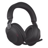 EVOLVE2-85-UC-BK-A - Auricular Estéreo Profesional / Cancelación de Ruido Activa Híbrida / 10 Micrófonos / Bluetooth 5.0 / Alcance 30 m (98.4 ft) / Batería 37 h / USB-A