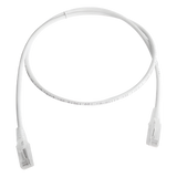 MC6-03-02 - Patch Cord MC6 Modular Cat6 UTP, CM/LS0H, 3ft, Color Blanco