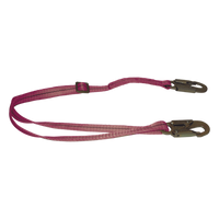 SYS-USBL2 - Banda de Posicionamiento para Arnés / Resistencia 2,722 kg / Longitud 1.8 m (5.9 ft) / Diámetro 1/2 pulgada / Ganchos Doble Seguro / ANSI A10.14 y Z359.1