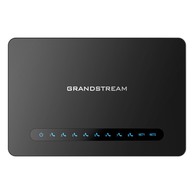 HT-818-V2 - Gateway VoIP / 8 Puertos FXS / Router NAT Gigabit / 2 Perfiles SIP / Cifrado AES / Fax T.38 / Calidad de Voz HD