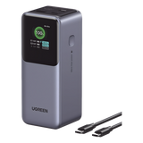 35524B - Ugreen 20000mAh 130W Fast Charging Powerbank Litio Gris