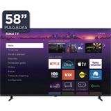 R58XUQ-L1 - Smart TV QLED / 58 Pulgadas / 4K UHD / Dolby Audio / Wi-Fi 2T2R / 3 HDMI / VESA 200x200 mm