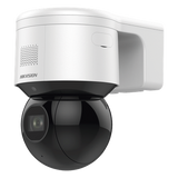 DS-2DE3A404IWG-E - Domo PTZ IP / 4 Megapixel / 4X Zoom Óptico / IR EXIR 50 m (164 ft) / WDR 120 dB / AcuSense / Luz Estroboscópica y Sirena / PoE+ / IP66