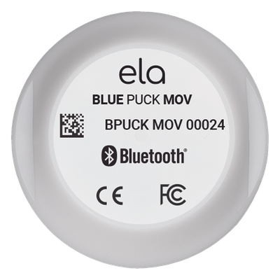 BLUEPUCKMOV - Sensor BLE de Movimiento y Vibración / Acelerómetro 3 Ejes / Alcance 500 m (1640.4 ft) / IP68 / Autónomo / Compatible con Rastreadores GPS Vehiculares