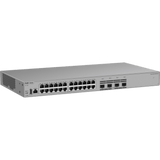 RG-CS62-24GT4XS-P - Switch Gigabit PoE+ Gestionable / 24 Puertos 10/100/1000BASE-T PoE+ / 4 Puertos SFP+ 1GE/2.5GE/10GE / Capacidad 128 Gbps / Tasa de Reenvío 95.232 Mpps / PoE Budget 370 W / Protección Sobretensión 10 kV / VSU / Línea Cybrey