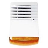 SF-1A - Sirena Estrobo para Exterior / 120 dB / IP65 / Luz Estroboscópica 12 VDC / Anti-Sabotaje