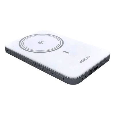 95931B - Power Bank Magnético Inalámbrico / 5000 mAh / 15W MagSafe y Qi / 20W USB-C PD 3.0 / Carga Simultánea / Ultrafino 8.6 mm (0.34 in)