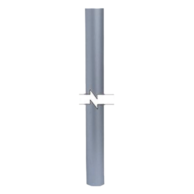 MTG-06-INOX - Mástil / 6 m (19.7 ft) / 2" diámetro / Acero inoxidable 304 / Calibre 18 estructural