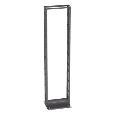 R2P6S - Rack de Dos Postes / 19 in EIA-310D / 45 Unidades / Carga 1500 lbs (680 kg) / Profundidad 6 in (152.4 mm) / Rieles Roscados #12-24