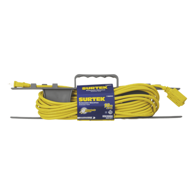SYS-136041 - Extensión Eléctrica de Uso Rudo / 4 m (13.1 ft) / 127 VCA / 10 A / Calibre 16 AWG / Doble Aislamiento