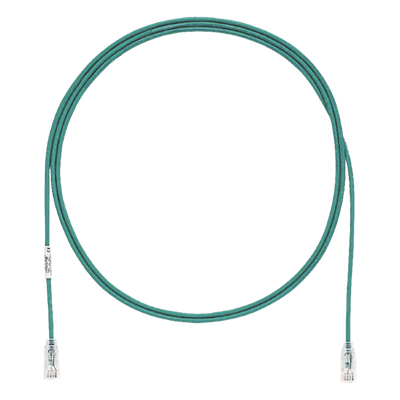 UTP28SP30GR - Cable de Parcheo UTP / Cat6 / 28AWG Diámetro Reducido / 9.14 m (30 ft) / LSZH / Verde