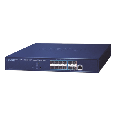 XGS-6311-12X - Switch Administrable Capa 3 / 12 Puertos SFP+ 10G / CPU MIPS 800 MHz / 1U Rack / 30.2W