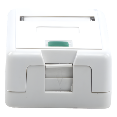 LP-WP-05 - Caja de Pared Superficial / 1 Puerto Keystone / Montaje Vertical / UL 94V-0 / Certificada UL, CE, ETL