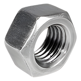CH-TCA-H-6 - Tuerca Hexagonal de 1/4", con acabado Electro Zinc