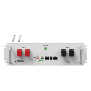 LFP100EP51.2V2 - Batería LiFePO4 / 51.2 V / 5.12 kWh / 100 Ah / 6000 Ciclos / Paralelizable 8 Unidades / RS485-CAN-RS232 / 4UR