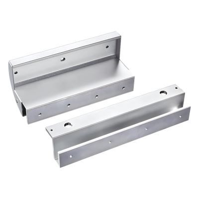 BU600DLED - Montaje para puertas de Solo Cristal para uso con Chapa Magnética MAG600LED