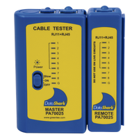 PA70025 - Probador de Cables de Red / Detección de Fallas / LEDs por Pin / Unidad Remota Incluida