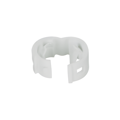 PCBANDWH-Q - Kit de Clips de Identificación / 25 Piezas / Diámetro 4.7 a 7.8 mm (0.19 a 0.31 in) / Color Blanco