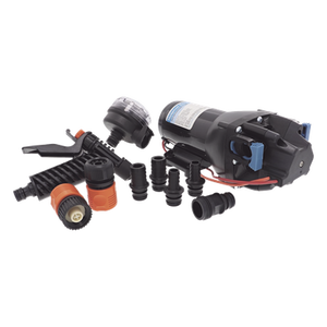 Q401J-118N-3A - Bomba de Agua de Alta Presión / 15 LPM (4 GPM) / Corte a 4.1 bar (60 PSI) / 12 Vcd / IPX6 / Autocebante 2.4 m (7.9 ft)