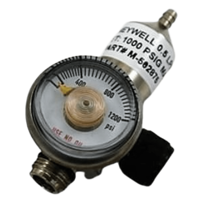 M-502875 - Regulador de calibración / Flujo 0.5 L/min / Para cilindro de gas patrón / Cartuchos serie E3Point