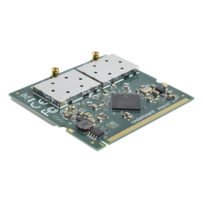 R52HND - Tarjeta MiniPCI 802.11a/b/g/n Doble Banda, Hasta 400mW para Equipos Mikrotik