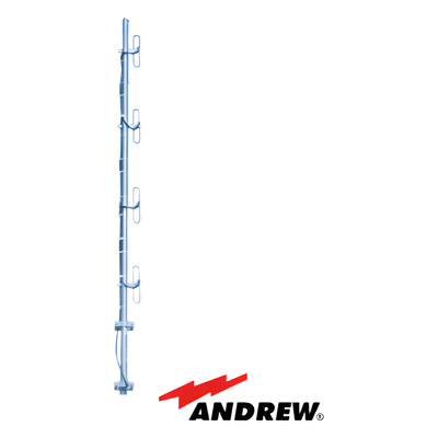 DB411-B - Antena base dipolo / 450-470 MHz / 11.1 dBi / 360° H / 14° V / 250W