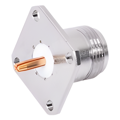 QC-44N - Conector N Hembra / Cambio Rápido / Wattmetros Series 44 / Metal / Sin Herramientas