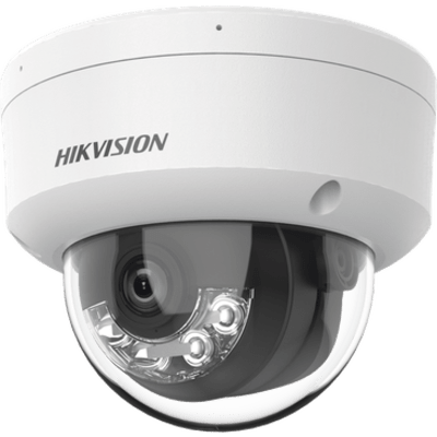 DS2CD1143G3LIU - Cámara Domo IP / 4 Megapixel / Lente 2.8 mm / IR 30 m (98.4 ft) / WDR 120 dB / IP67 e IK10 / PoE