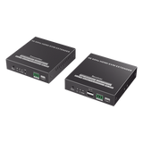 TT582KVM - Extensor KVM HDMI / 4K @ 60 Hz / 120 m (393.7 ft) / 18 Gbps / Cat 6/6a/7 / Salida Loop / USB y RS-232