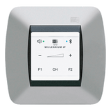 1212 - Mando Bluetooth IP | Control Táctil | Compatible Sistema Millennium | Alimentación PoE | Color Blanco |
