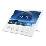 I53W - Monitor IP/SIP para interior, Wi-Fi, pantalla táctil de 7", audio de 2 vías, PoE, 8 interfaces de entrada de alarma.