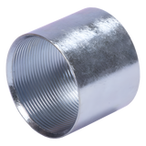 JU-PG-300-COP - Cople 3" (76mm) pared gruesa con rosca galvanizado etiqueta amarilla