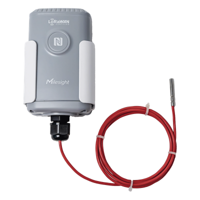 EM500-PT100-200C - Sensor Industrial de Temperatura con Sonda PT100 y LoRaWAN (Hasta 200°C)