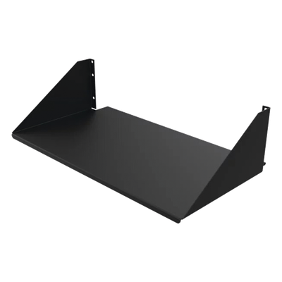 ESH19S - Charola para Rack 19" / Acero Sólido Calibre 16 / Capacidad de Carga 68 kg (150 lb) / 3 UR / Instalación Frontal o Trasera